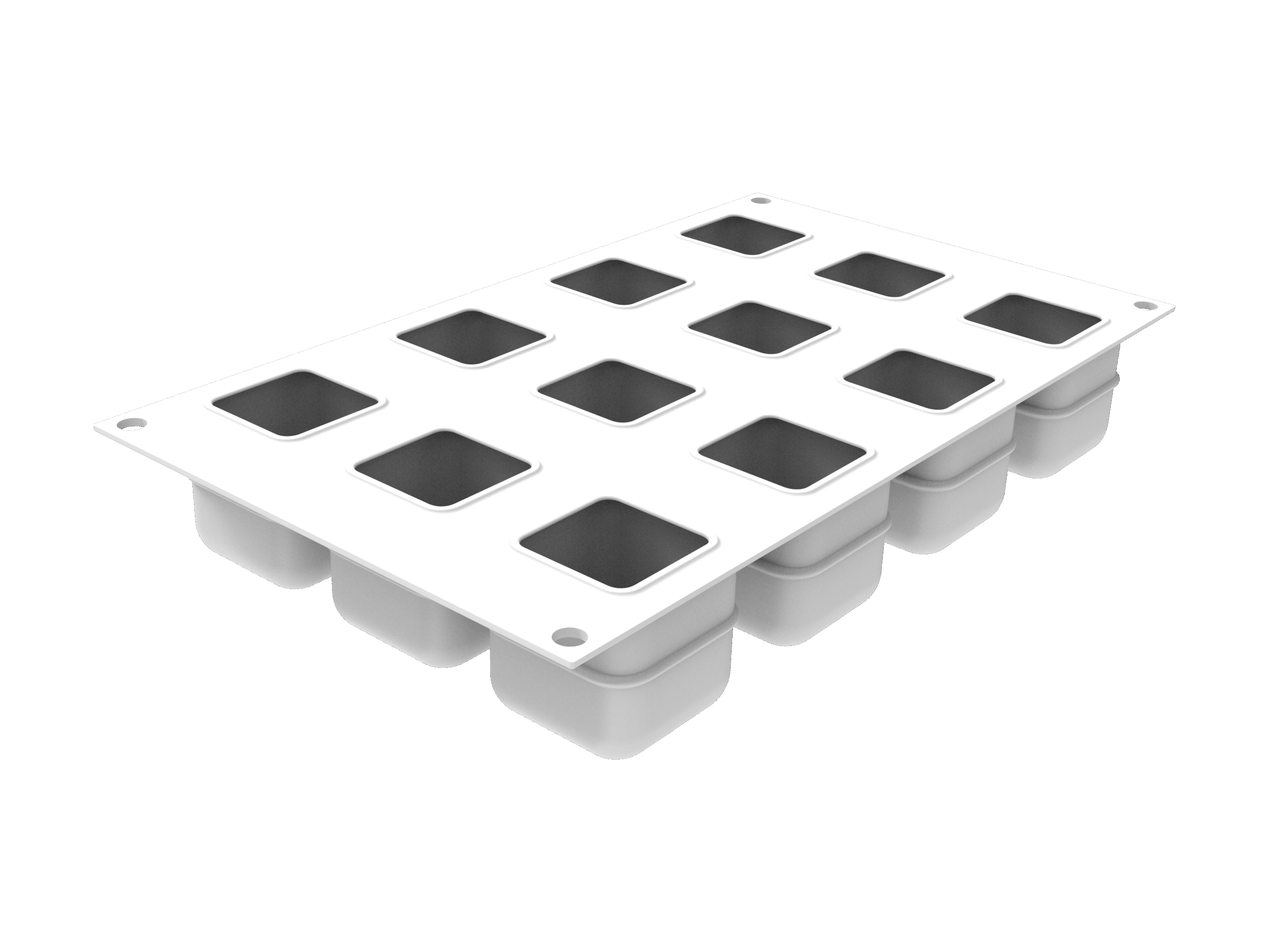 MOULE SILICONE CUBE 3D 85
