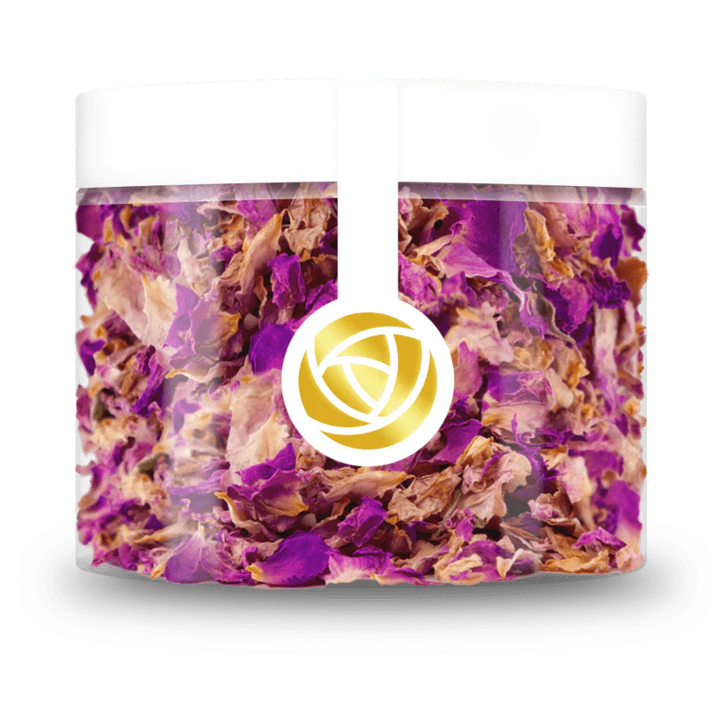 FLEURS ROSE DAMAS - COMESTIBLE