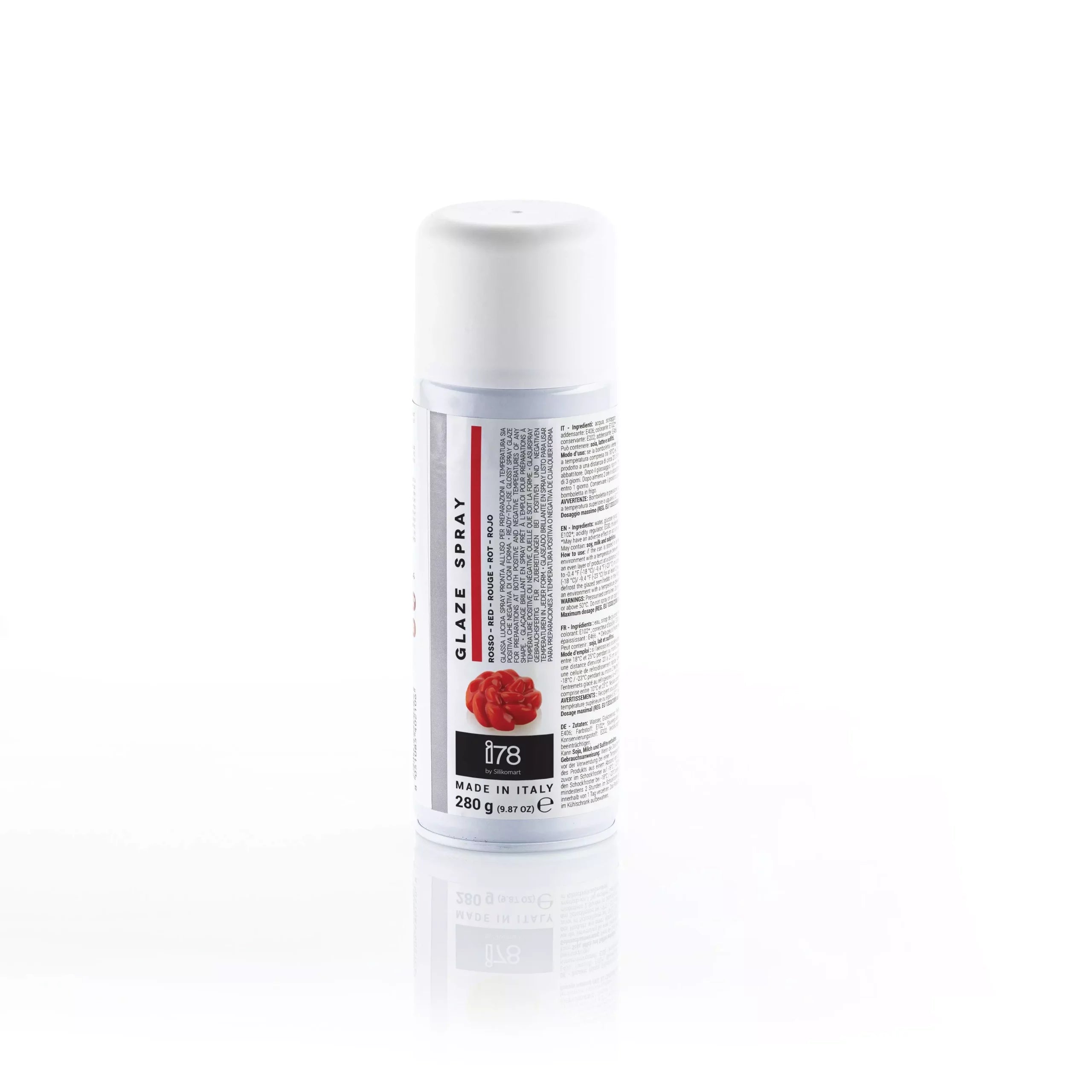 GLAZE SPRAY RED