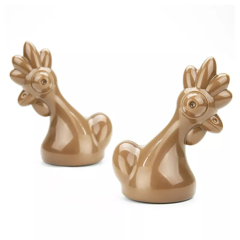 MOULE A CHOCOLAT 3D COQ, 2 PIÈCES