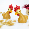 MOULE A CHOCOLAT 3D COQ, 2 PIÈCES
