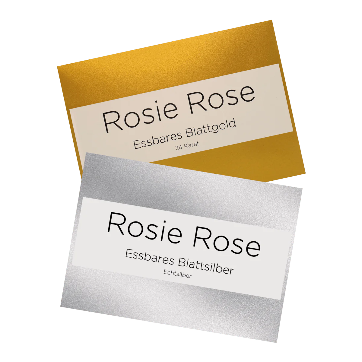 FEUILLES D'OR OU ARGENT - COMESTIBLES