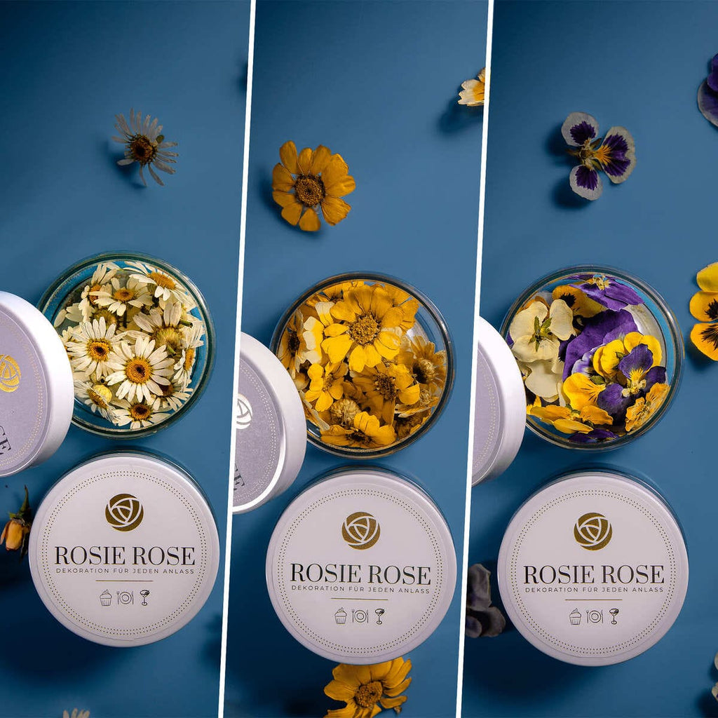 FLEURS DIVERS SÉCHÉES - COMESTIBLES