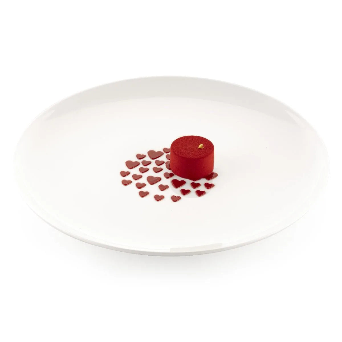 POCHOIR ASSIETTE COEUR