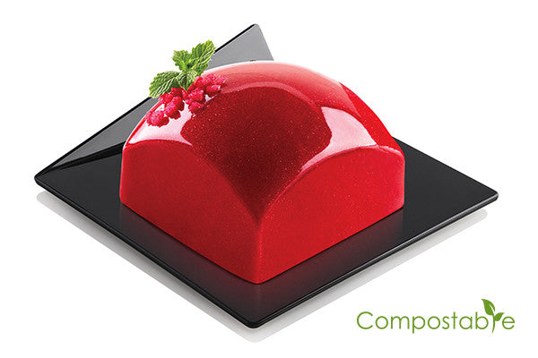 PLATEAUX NOIRS COMPOSTABLES
