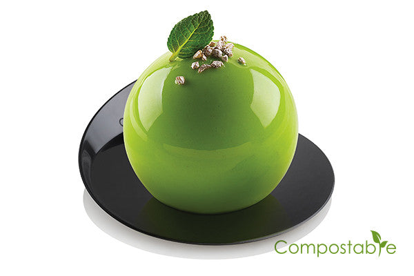 PLATEAUX NOIRS COMPOSTABLES
