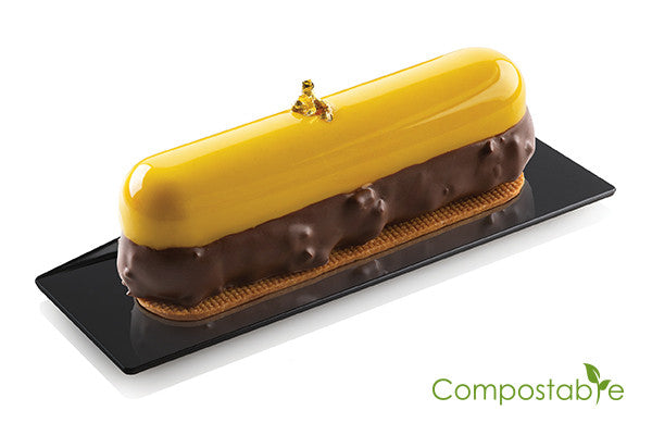 PLATEAUX NOIRS COMPOSTABLES