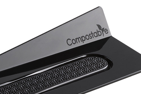 PLATEAUX NOIRS COMPOSTABLES