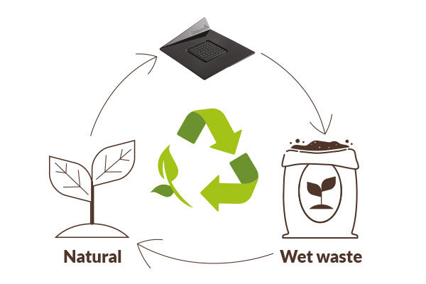 PLATEAUX NOIRS COMPOSTABLES
