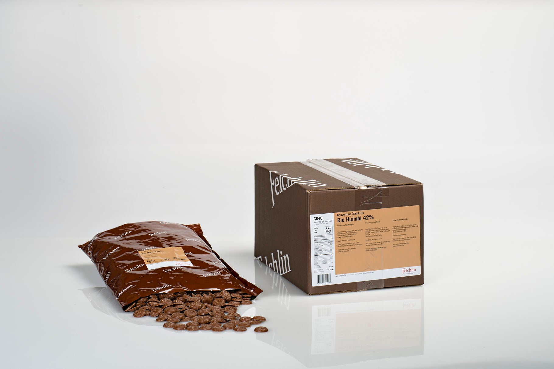 GRAND CRU COUVERTURE LAIT RIO HUIMBI 42%