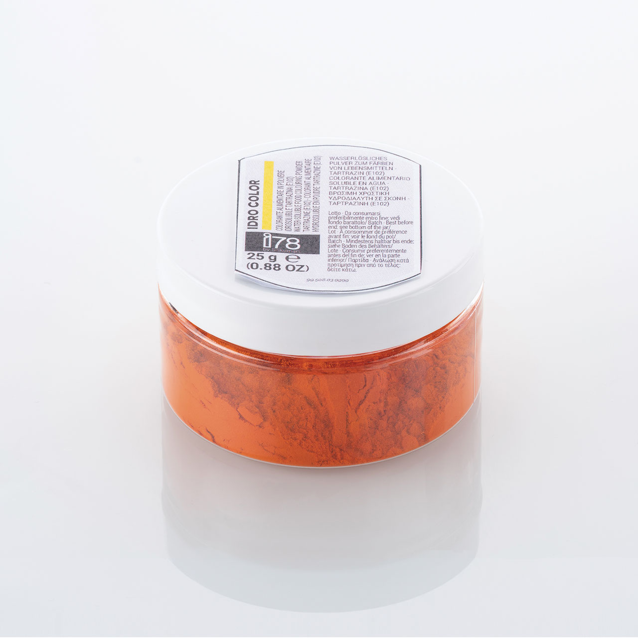Colorant alimentaire hydrosoluble en poudre - Orange - 25gr