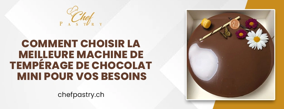 machine de tempérage de chocolat mini pour vos besoins