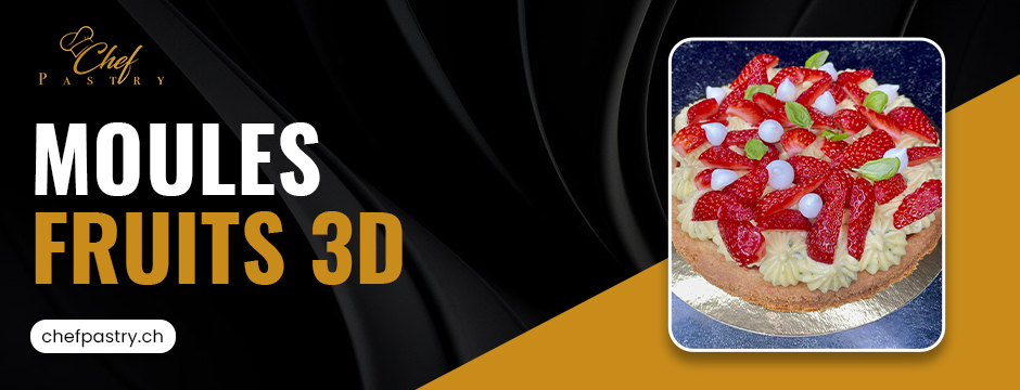 moules fruits 3D