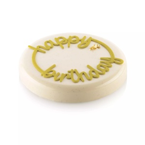 Moule Happy Birthday décoratif